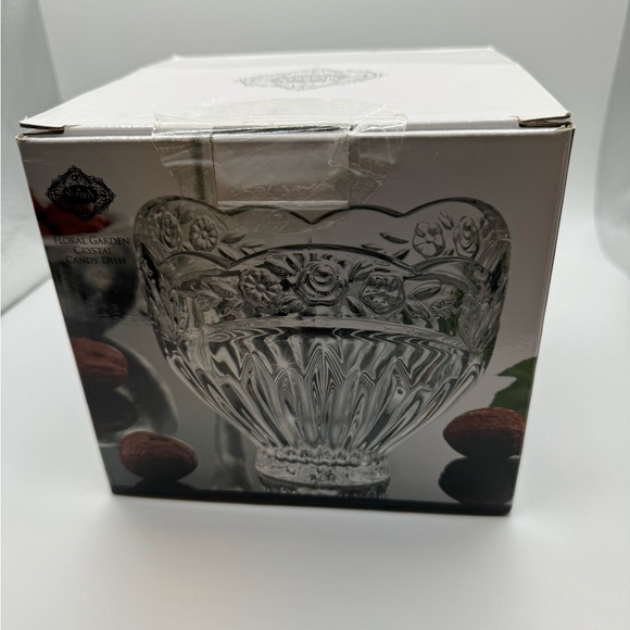 Shannon Crystal Floral Garden Candy Dish - Picture 4 of 7